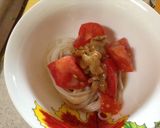 超簡単味変。トマト&納豆そうめん作り方3写真