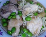 枝豆と鶏胸肉の炒め物作り方5写真