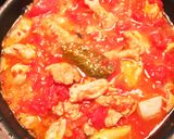 脂肪燃焼スープ 簡単 鶏肉入り 水いらず作り方4写真