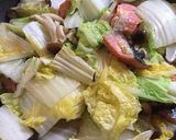 簡単！鮭と白菜のクリーム煮作り方3写真