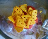 チーザチェダー♪冷たい食べるトマトスープ作り方4写真