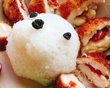 ささみのトマトチーズカツライオンプレート作り方14写真