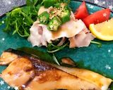 栄養満点♡豆苗と星型オクラ冷しゃぶサラダ作り方8写真