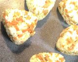 余ったきんぴらごぼう　カレーおにぎり作り方4写真