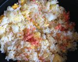 ★鮭レタスチャーハン★作り方1写真
