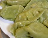 健康一番っ!青い手作り餃子の皮作り方8写真