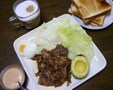 簡単！ステーキアボカドサンド作り方1写真