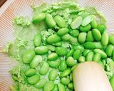 パフェ風低糖ほうじ茶わらび餅とずんだあん作り方7写真
