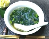 春菊と挽き肉の即席春雨スープ作り方5写真