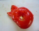 チーザチェダー♪冷たい食べるトマトスープ作り方3写真
