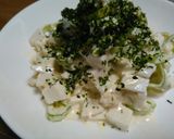 ほたてとはんぺんとライムホルンのサラダ作り方5写真