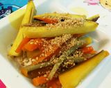 子供も大好き野菜パクパク金平作り方5写真