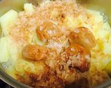 うめ〜梅ポテトサラダ♡和風梅ネギ味作り方2写真