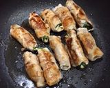 豚肉のシソチーズ巻き作り方2写真