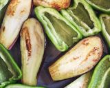茄子とピーマンの煮浸し〜梅〜作り方3写真