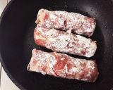 大満足!カサ増しキムチチーズ肉巻き♪作り方4写真