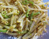 餃子もやしガレット＊カレーチーズ作り方2写真