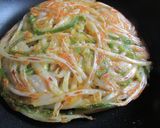餃子もやしガレット＊カレーチーズ作り方4写真