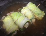 餃子の王将の生餃子☆和風餡かけロール白菜作り方3写真