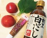 さっぱり梅トマトソースで蒸し餃子作り方1写真
