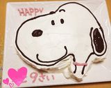 スヌーピーのケーキ♡作り方6写真