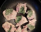 鶏肉の青じそパン粉焼き作り方4写真
