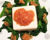 豆腐とアイスプラントの簡単サラダ♪作り方3写真
