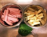 簡単 魚肉ソーセージの春巻き作り方1写真