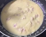 キャベツとベーコンのカルボナーラ作り方4写真