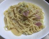 キャベツとベーコンのカルボナーラ作り方8写真