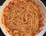 ピリ辛!エビチリスパゲッティ作り方11写真