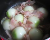玉ネギ主役の中華スープ作り方3写真