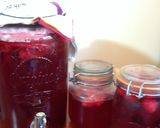 可愛い赤いKombucha(紅茶キノコ)作り方8写真