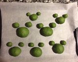 ほうれん草パウダーでカエルパン作り方2写真