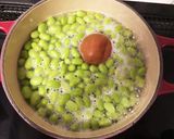 枝豆と梅干しの炊き込みごはん作り方2写真