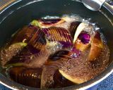 炒めないナスの煮浸し★ひたすら煮〜作り方2写真
