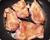 鶏モモ肉のバジルソテー作り方3写真