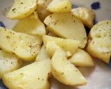 時短！レンジで作るジャーマンポテト風作り方3写真