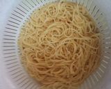 焼きエビパスタ（血管ダイエット食797）作り方1写真