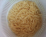 焼きエビパスタ（血管ダイエット食797）作り方1写真