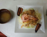 焼きエビパスタ（血管ダイエット食797）作り方5写真