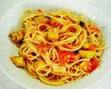 トマトとツナとナスのパスタ♡作り方4写真