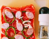 *絶対おいしい!日曜日のピザトースト*作り方5写真