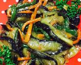 夏野菜♪なすとピーマンの味噌炒め♪作り方7写真