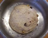 玄米酵母でレーズンクルミパン(無水鍋)作り方2写真