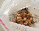 バナナとベリーでカフェオレアイス作り方5写真