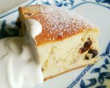 ラムレーズン入りのバナナチーズケーキ作り方8写真