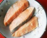 カリカリチーザのサーモンステーキ作り方2写真