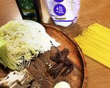 アンチョビでキャベツスパ作り方1写真