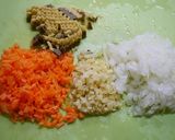 レンジで簡単！生姜カレー(雑炊風)作り方1写真